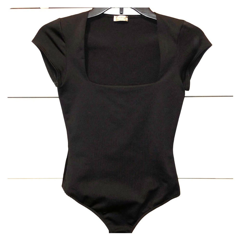 Free People square neck bodysuit